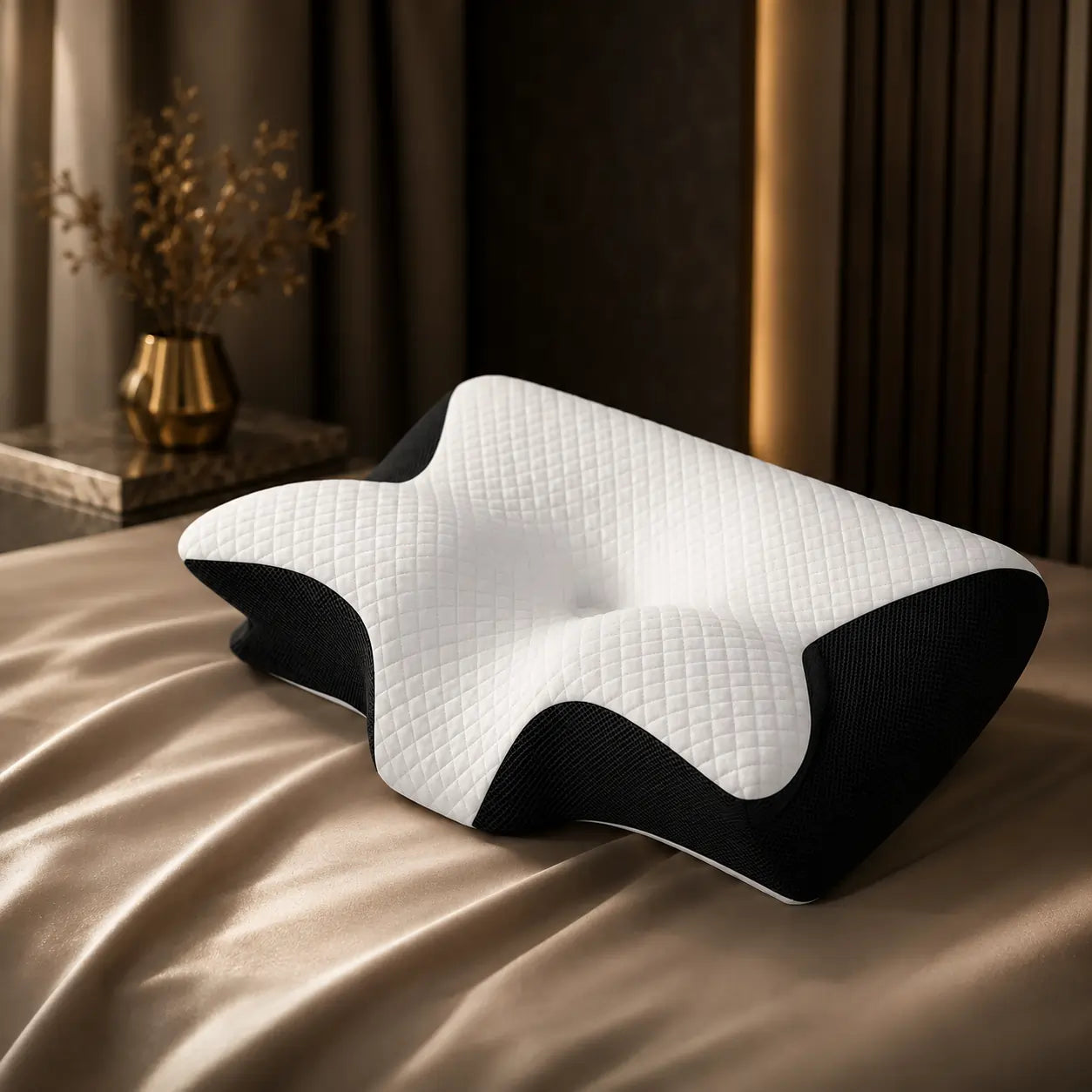 Orthopedic Butterfly Memory Foam Pillow