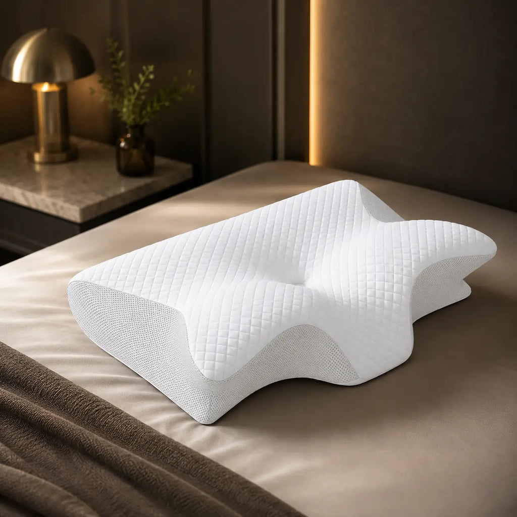 Orthopedic Butterfly Memory Foam Pillow