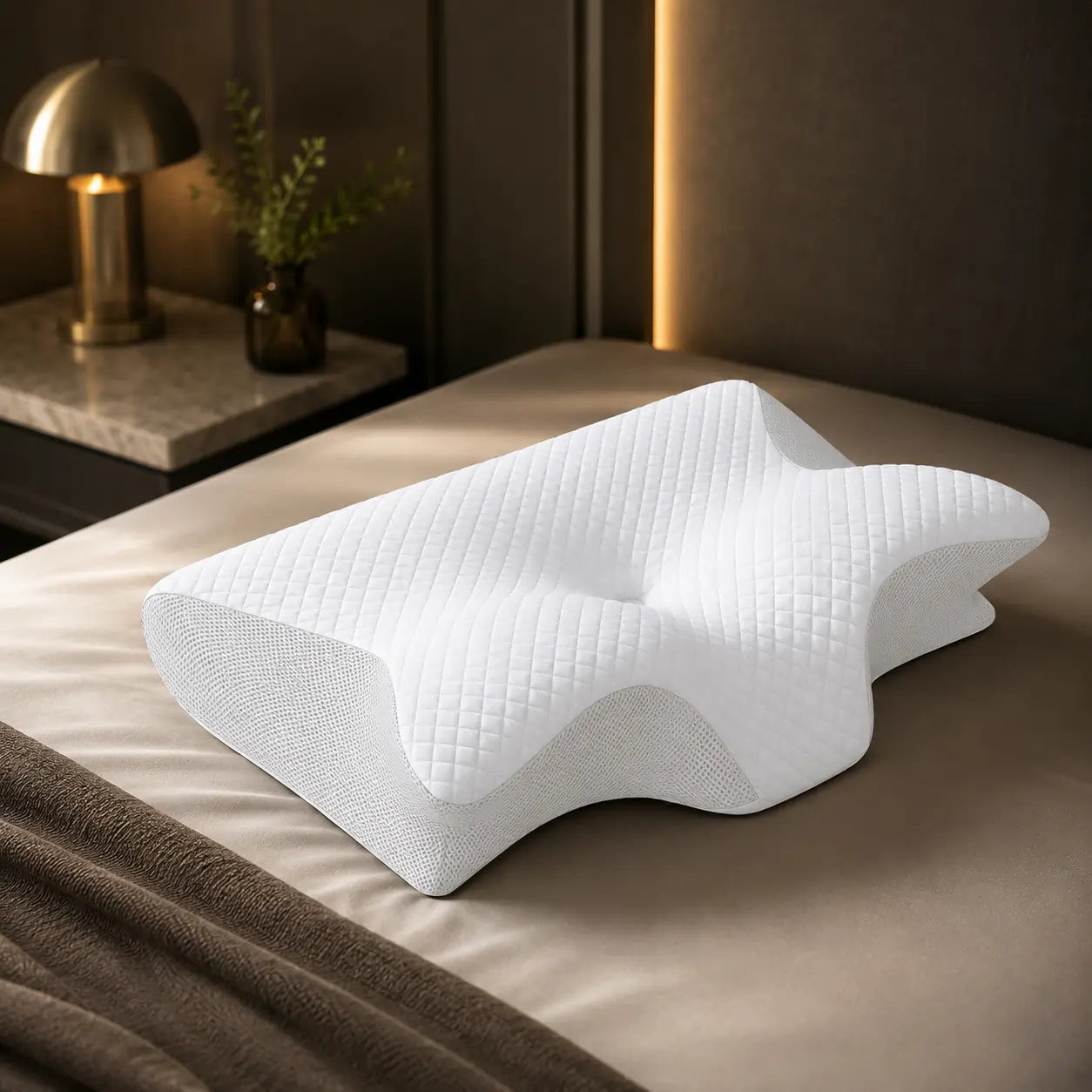 Orthopedic Butterfly Memory Foam Pillow